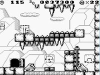 une photo d'Ã©cran de Donkey Kong (Game Boy) sur Nintendo Game Boy